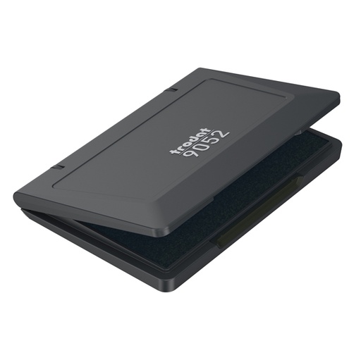 [D80411] CUSCINETTO 7X11CM NERO per TIMBRI IN GOMMA 9052 TRODAT