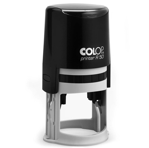 [D80463] Timbro Printer R50 diametro 50mm personalizzabile autoinchiostrante COLOP