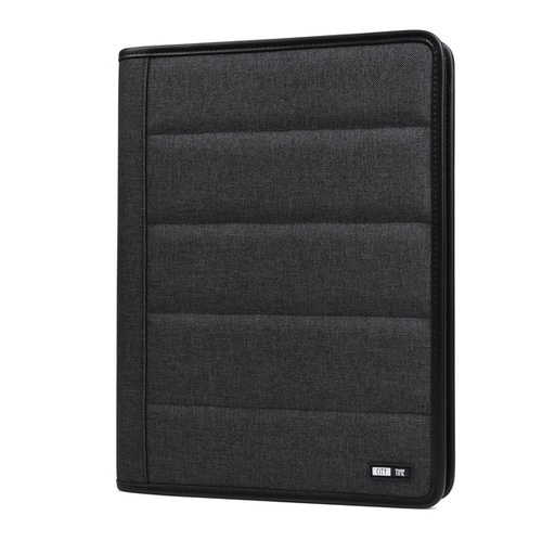 [D81773] Portablocco Spinner A4 nero Niji