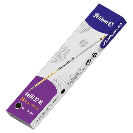 [D81866] Scatola 25 refill sfera 37 Nero PM Pelikan