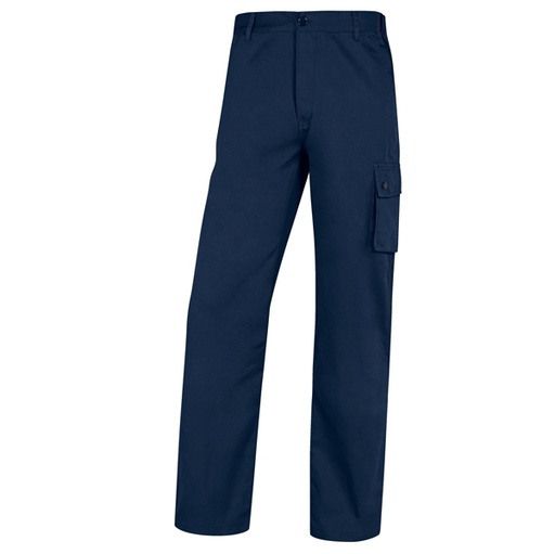 [D82219] Pantalone da lavoro Palaos Blu Tg. XL cotone 100