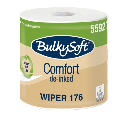 [D82474] Bobina Asciugatutto 800 strappi / 176mt microgoffrata Comfort BulkySoft