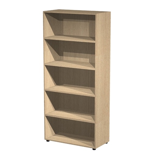 [D82854] ARMADIO MODULARE A GIORNO 90x44cm - H200cm Rovere