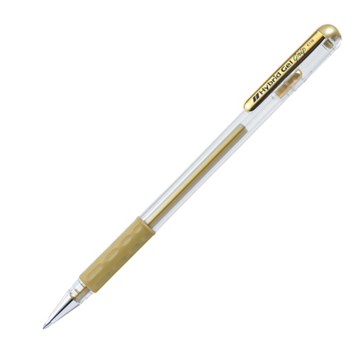 [D83276] Roller Gel Hybrid Grip 0,8mm oro Pentel