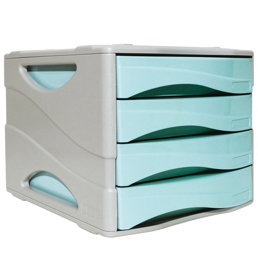 [D85148] Cassettiera Keep Colour Pastel AZZURRO Arda