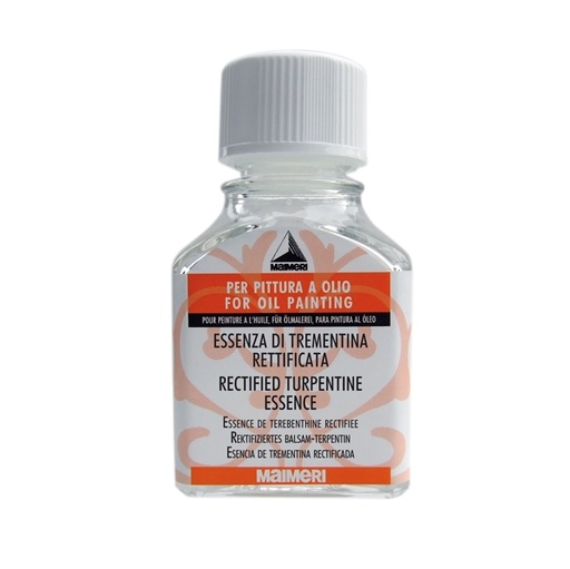 [D85287] Flacone 75ml trementina rettificata Maimeri