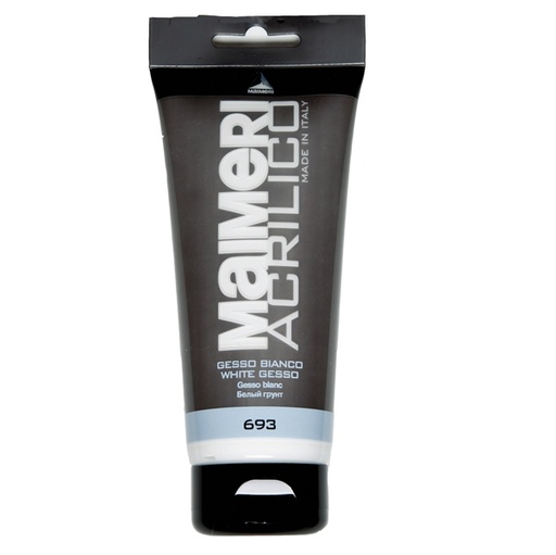 [D85294] Tubo 200 ml gesso bianco Maimeri