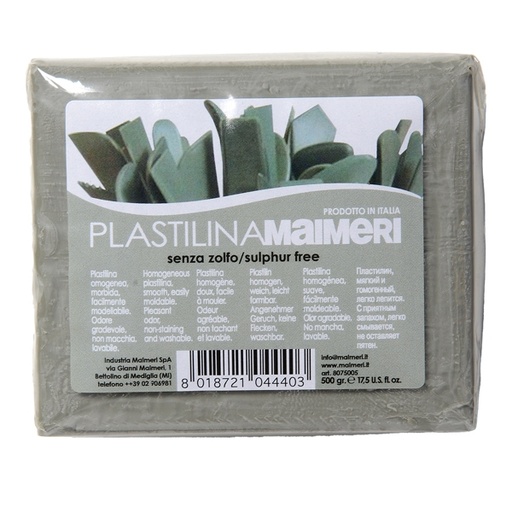 [D85303] Panetto di plastilina 500 gr Maimeri