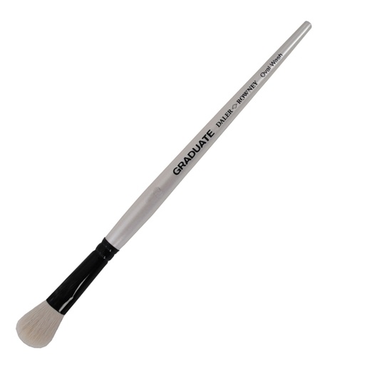 [D85418] Pennello pelo capra chiaro Graduate n.3/4 manico corto Daler Rowney