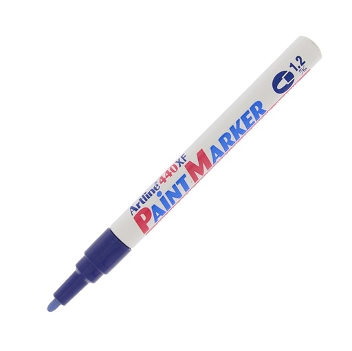 [D85764] Marcatore artline A 440 punta tonda fine a vernice blu