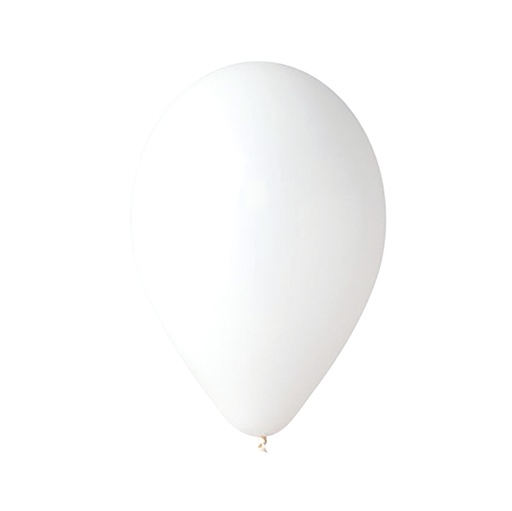 [D85927] Busta 16 palloncini in lattice diam.30cm bianco Big Party