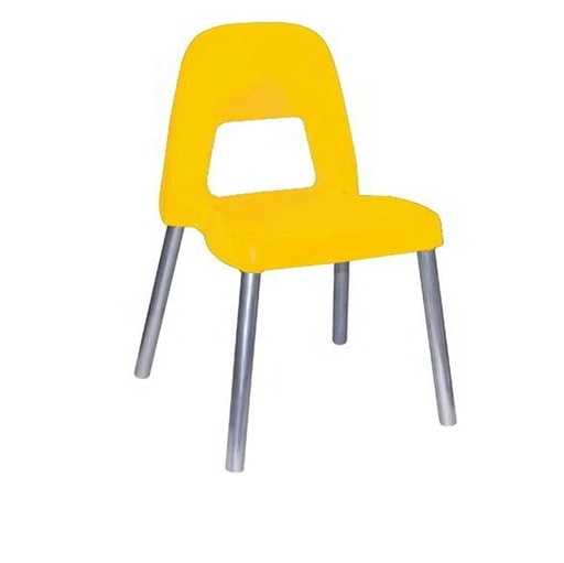 [D85990] Sedia per bambini Piuma H31cm giallo CWR