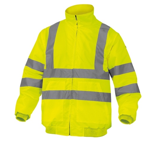[D86036] Giubbotto alta visibilita' Reno giallo fluo Tg. XXL