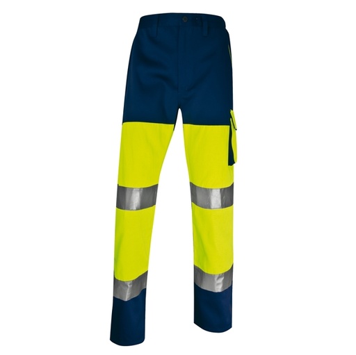 [D86039] Pantalone alta visibilita' PHPA2 giallo fluo Tg. M
