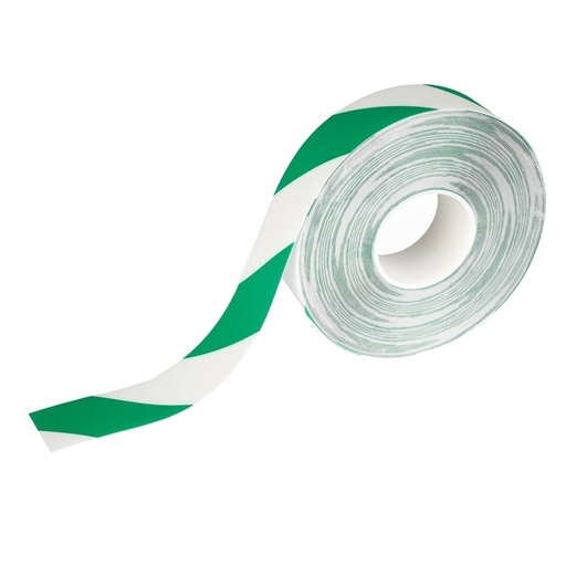 [D87165] Nastro adesivo da pavimento DURALINE STRONG 50/12 50mmx30m verde/bianco Durable