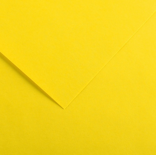 [D87215] Foglio COLORLINE 70x100 cm 220 gr. 04 Giallo canarino