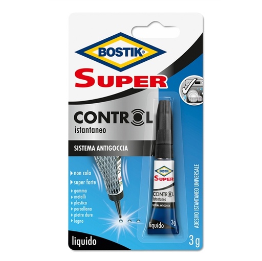 [D87787] Colla istantanea universale Bostik Super Control 3g