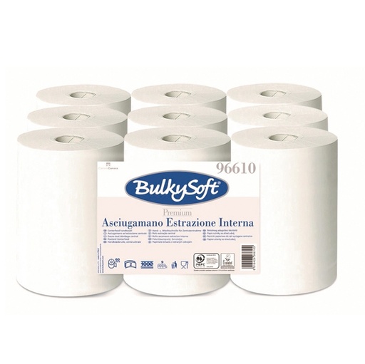 [D88879] Asciugamani in rotolo MINI diam.13cm - 60mt Premium BulkySoft