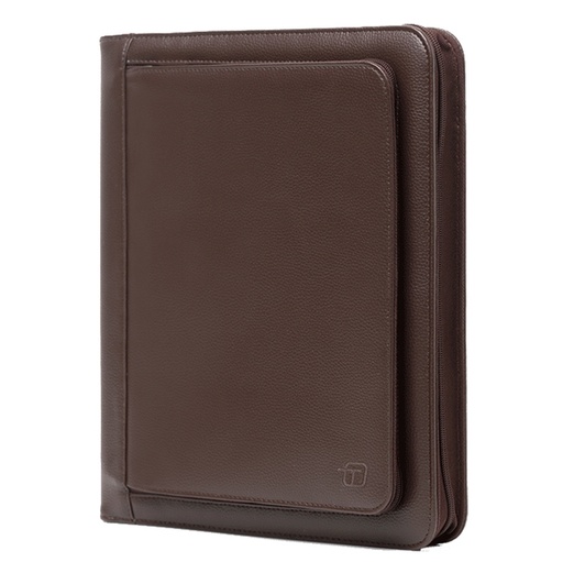 [D89055] Portablocco Office ecopelle c/zip dim. 2