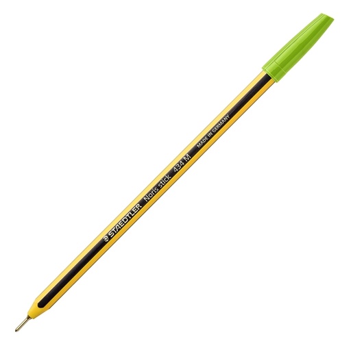 [D89174] Scatola 10 penna a sfera 434 Noris Stick verde chiaro 1,0mm STAEDTLER