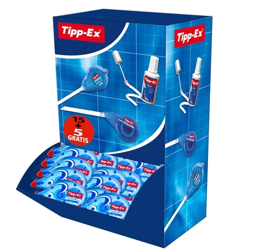 [D89230] Value pack 15+correttore a nastro 4.2mmx10mt Pocket Mouse Tipp-Ex