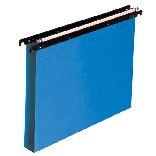 [D89335] Cartella sospesa cassetto in PP 39/U-3cm BLU 500/395 CARTESIO PP