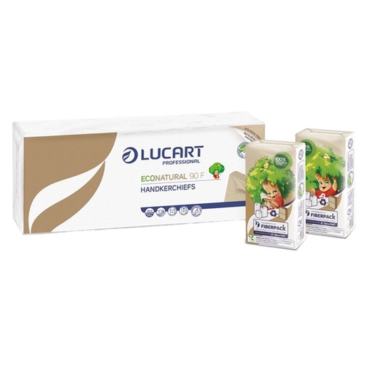 [D89401] 10 Pacchetti da 9 fazzoletti 4 veli Lucart