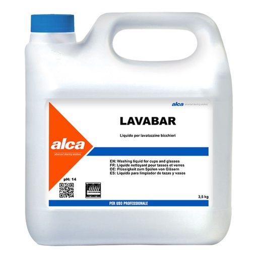[D89433] Detergente Lavatazzine LAVABAR 3.5kg Alca