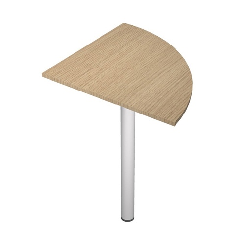 [D89535] Angolare 90' Rovere + gamba supporto x scrivanie EASY