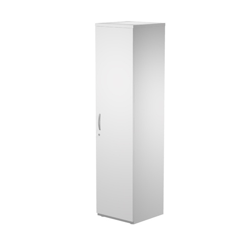 [D89555] Mobile alto con anta 45X46cm H181,8cm Bianco - AGORA'