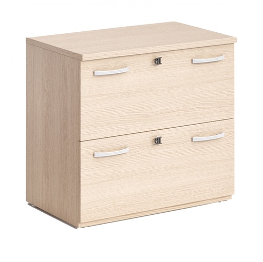 [D89558] Classificatore 2 cassetti per cart.sosp. 80x46x73cm Rovere - AGORA'