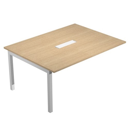 [D89562] Modulo aggiuntivo per tavolo riunioni AGORA' 160X120x72,5cm Rovere