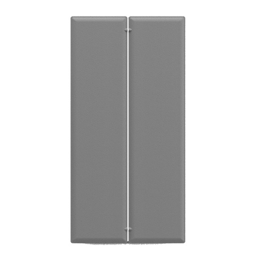 [D89659] Pannello fonoassorbente 160x40cm Grigio Moody
