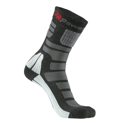 [D89888] Pack 3 paia calze corte tecniche Tg.S nero Air U-Power