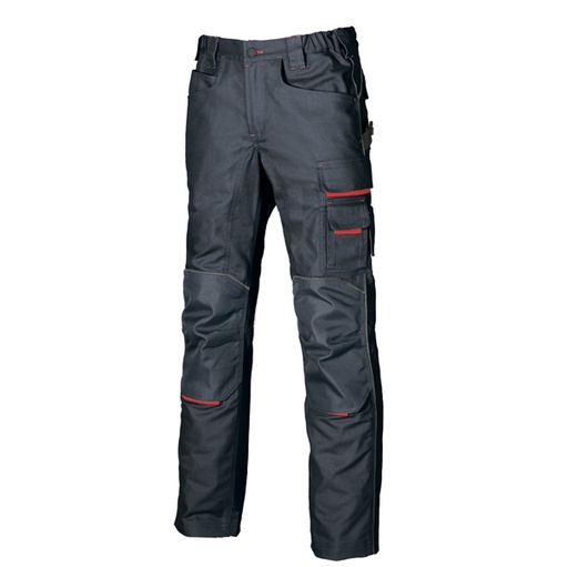 [D89904] Pantaloni da lavoro invernali Free taglia 52 nero U-Power