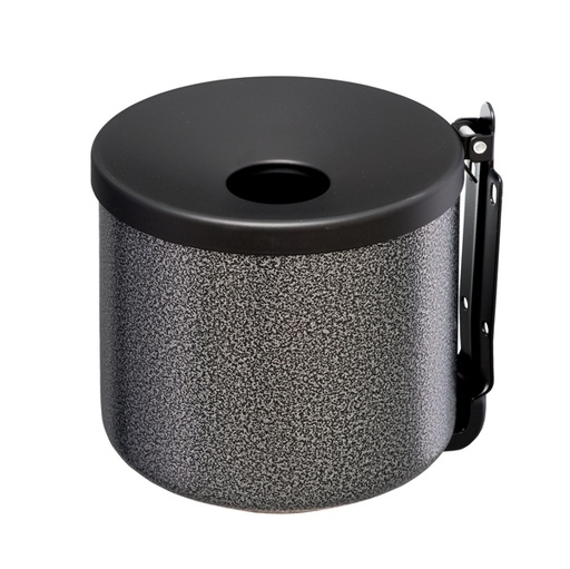 [D89993] Posacenere murale Nido 2Lt silver punteggiato