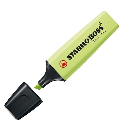 [D90332] Evidenziatore Stabilo Boss pastel verde lime 70/133