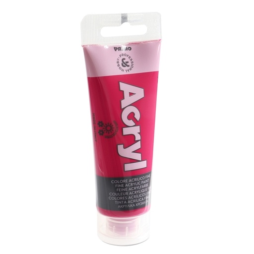 [D90377] Colore Acryl fine tubo da 75ml magenta 301 Primo