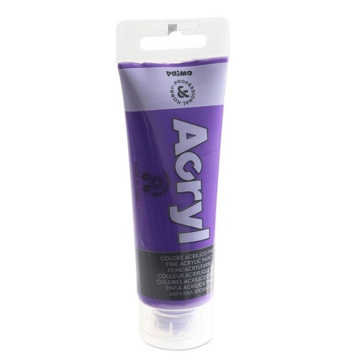 [D90378] Colore Acryl fine tubo da 75ml viola 400 Primo