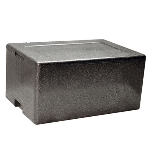 [D90568] Cassa termica in polipropilene espanso per il trasporto alimenti 61x43cm H21,5cm