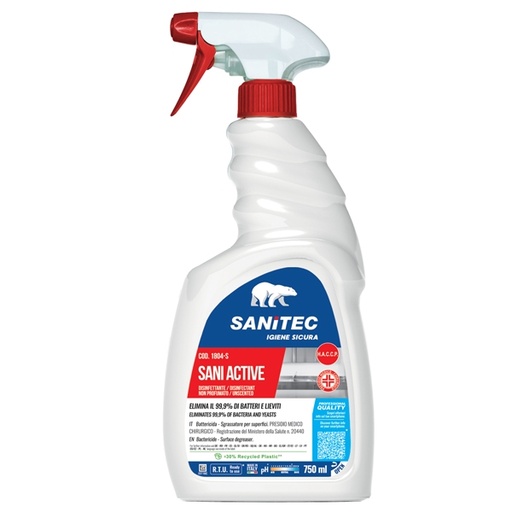 [D90724] Disinfettante sgrassatore Sani Active 750ml