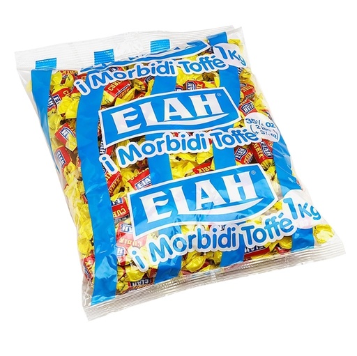 [D91038] Caramelle Elah Toffee mou cubik busta 1kg