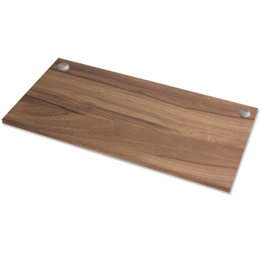[D91275] Piano di lavoro per scrivania Cambio - 140x80x2,5cm - noce Fellowes