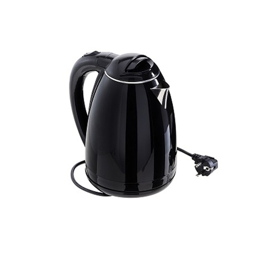 [D91388] Bollitore elettrico nero 1,7lt Leone
