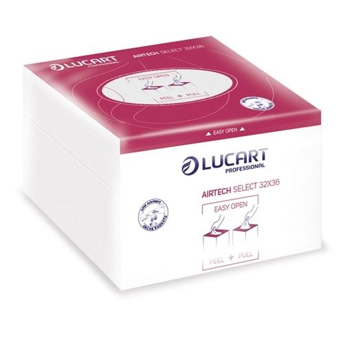 [D91480] 55 Panni multiuso piegati 32x38cm Airtech Select Lucart