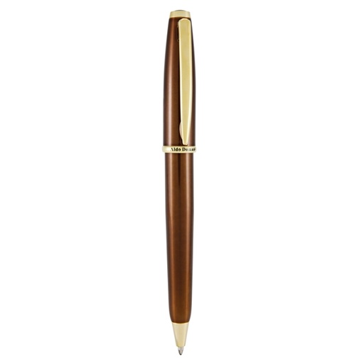 [D91496] Penna sfera Aldo Domani punta M fusto tabacco Monteverde