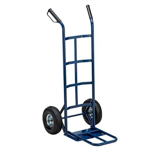 [D91873] Carrello trasporto grandi volumi con ruota pneumatica portata max 250kg