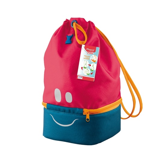 [D92089] Lunch Bag rosa corallo Picnik Concept Maped