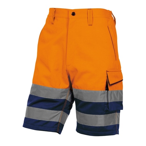 [D92282] Bermuda da lavoro alta visibilita' PHBE2 panostyle Tg. XXL arancio fluo