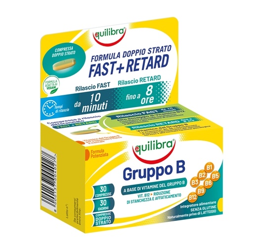 [D92287] Integratore Gruppo B Compresse Doppio strato 30x1gr Equilibra